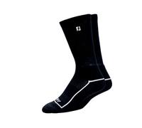 FootJoy Chaussettes de golf Prodry Crew pour femme, Noir, 6-9