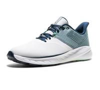 FootJoy Chaussures de golf Fj Flex pour homme, Bleu marine/blanc/caban, 43 EU