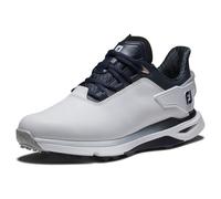 FootJoy Chaussures de Golf Pro/SLX pour Femme, Blanc, Bleu Marine, Rose, 6 UK