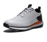 Footjoy Chaussures de Golf Tour Rival pour Homme, Blanc/Noir/Orange, 40 EU M