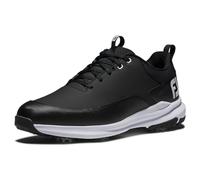 Footjoy Chaussures Tour Rival Golf pour Homme, Noir Noir Blanc, 45.5 EU