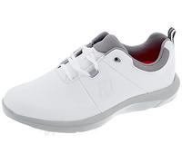 Footjoy Femme Fj Ecomfort Chaussure de Golf, Blanc Gris, 42 EU