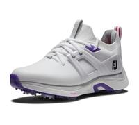 FootJoy Femme Hyperflex Chaussure de Golf, Blanc, Violet, Gris, 40.5 EU