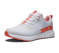 FootJoy Femme Performa Chaussure de Golf, Corail Blanc Blanc, 40 EU