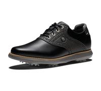 Footjoy Femme Traditions Chaussure de Golf, Entièrement Noir, 40.5 EU