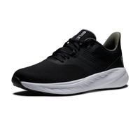 FootJoy Homme Flex Chaussure de Golf, Black/Black/Red, 42 EU