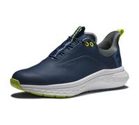 FootJoy Homme Fj Quantum Chaussure de Golf, Bleu Marine, Blanc, Citron Vert, 43 EU