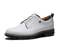 FootJoy Homme Premiere Series Field Chaussure de Golf, Blanc/Bleu Marine, 43 EU