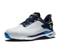 FootJoy Homme Pro|SLX Chaussure de Golf, Blanc/Bleu Marine, 40.5 EU