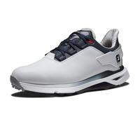 FootJoy Homme Pro/SLX Chaussure de Golf, Blanc, Bleu Marine, Rouge, 46 EU