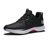 FootJoy Hyperflex Chaussures de Golf pour Homme, Noir/Blanc/Rouge, 47 EU