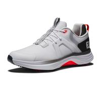 Footjoy Hyperflex - Men's Golf Shoe, Blanc, Noir, Rouge., 7.5 UK Wide