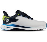 Footjoy Chaussures de Golf Pro/SLX pour Homme Bleu Marine, Blanc/Bleu Marine., 42 EU