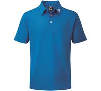 Footjoy Pique Solid Polo Shirt Juniors Cobalt 7 - 8 ans Male
