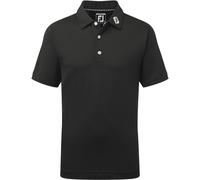 Footjoy Pique Solid Polo Shirt Juniors Noir 7 - 8 ans Male