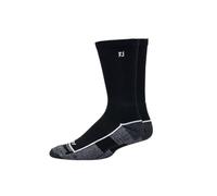 FootJoy Chaussettes ProDry Crew, Noir, Taille Unique (Lot de 2) Homme