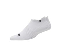 FootJoy Prodry Lightweight Roll Tab Chaussettes de Golf, Blanc/Jardin Opulent, 6-9 Femmes