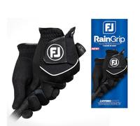 FootJoy RainGrip Paire de gants de golf pour homme Noir Taille M