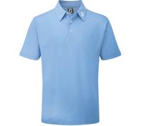 Footjoy Solid Polo Shirt Mens Bleu clair Très grand Male
