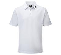 Footjoy Stretch Pique Solid Polo, Blanc (Blanco 91823), XX-Large Homme