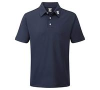 Footjoy Stretch Pique Solid Polo, Bleu (Azul Navy 91824), XX-Large Homme