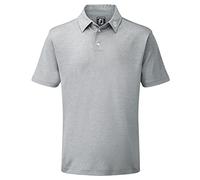 Footjoy Stretch Pique Solid Polo, Gris (Gris 91819), Medium Homme