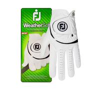 FootJoy WeatherSof 2024 Gant De Golf Homme Blanc (Main Gauche)