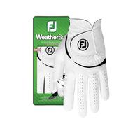FootJoy WeatherSof Gant de golf pour femme, blanc, taille M, porté à la main gauche