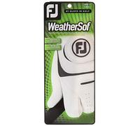 FootJoy WeatherSof - Gant de golf pour main droite (composite) Couleur: Blanc Taille: XL