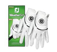 FootJoy WeatherSof Lot de 2 Gants de Golf pour Femme, Blanc
