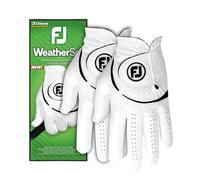 FootJoy WeatherSof Lot de 2 Gants de Golf pour Homme Blanc