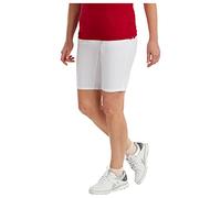 Footjoy Women's Performance MT Lite Shorts Pantalon Court pour Homme de Golf, Femme L Blanc