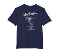 Footloose Two Tone Title Logo Portrait T-Shirt, Homme Grandes Tailles, Bleu Marine, 2X Tall