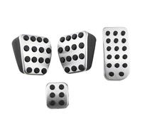 Footrest Pedal Cover Accessoires Pédales Frein Et D'accélérateur Couvre-pédales Protections Pour Classe V Vito Valente Metris Viano V260 W639 W447 Pedal Caps(4Pcs MT)