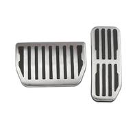 Footrest Pedal Cover Pour Land Rover Pour Range Pour Pour Velar 2017 2018-2021 Pédales Voiture Couvercle Protection Pédale Gaz Frein En Acier Inoxydable Pedal Caps(2Pcs AT Pedals)