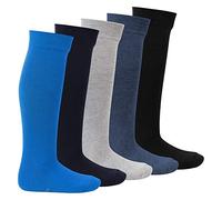 Footstar EVERYDAY! Chaussettes Hautes Enfants - 5x Chaussettes Genou