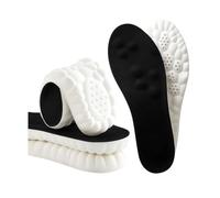 Footstr Insoles Kids,Footstr Insoles,Soft Foam Breathable Shoe Insole, Massage Orthopedic Insole With Arch Support (Black 2pcs, M10/W11)