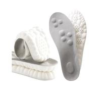 Footstr Insoles Kids,Footstr Insoles,Soft Foam Breathable Shoe Insole, Massage Orthopedic Insole With Arch Support (Gray 2pcs, M10/W11)