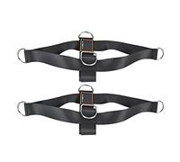 Footwear Securing Belt & Shoelaces Fixing Strap | 4 - Point Ankle Strap for Hip/Leg Exercises | Pull Strength Training Equipment for Gym/Home | Nylon Material