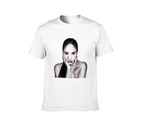 FOPJRUISDAEL Men's Demi Lovato Cotton T Shirt White XL