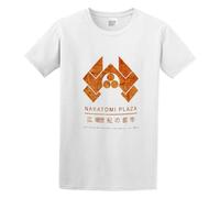 FOPJRUISDAEL Men's Die Hard Nakatomi Plaza Distressed Bruce Willis Hans Gruber Cotton T Shirt White M