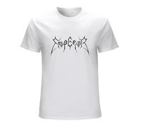 FOPJRUISDAEL Men's Emperor Blackogo Mens Graphic T-Shirts White XXL