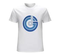FOPJRUISDAEL Men's Goo Goo Dolls Target Navy Blue New Band Music T-Shirts White L