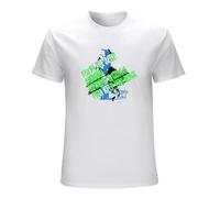 FOPJRUISDAEL Men's Karate Kid You're The Best Around Nothing Gonna Keep You Down Adult T-Shirts White M