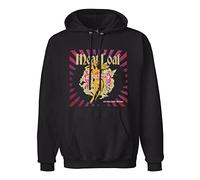 FOPJRUISDAEL Men's Long Sleeve Meat Loaf Guilty Pleasure Tour Live from Sydney Australia Hoody Sweatershirt Black S