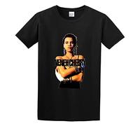 FOPJRUISDAEL Men's Neneh Cherry Raw Like Sushi Graphic Cotton T Shirt Black 3XL
