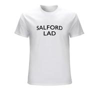 FOPJRUISDAEL Men's Salford Lad The Smiths Salford Lads Club Unisex T-Shirt White XL