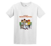 FOPJRUISDAEL Men's The Best of The Lovin' Spoonful Cotton T Shirt White XL
