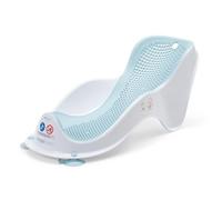 Foppapedretti Acquolina Soporte para baño, para Niños desde el nacimiento a 6 mese (max 9 Kg) , Blanco y Turquesa