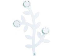 Foppapedretti Appendialbero porte-manteaux Mural 3 crochet(s) Blanc